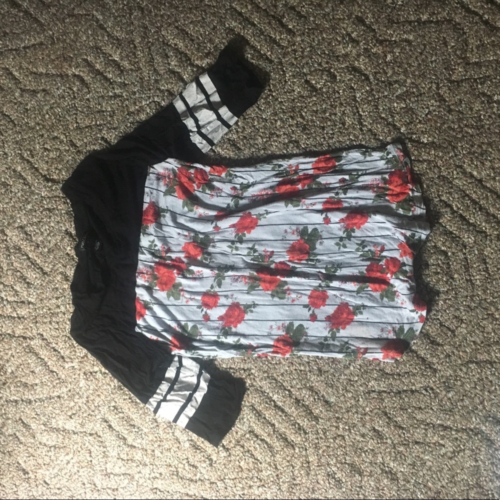 floral rue21 shirt